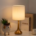 thumbnail image 4 of 2pcs Bedside Table Lamps Modern Simple Nightstand Lamps, 4 of 6