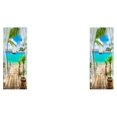 thumbnail image 1 of Redempat 2pcs/set Add Touch Of Elegance To Space With 3D Door Stickers Instantly Change Look Of Room PVC 3D Door Mural Sticker As Shown M:88*200cm 2Set, 1 of 6