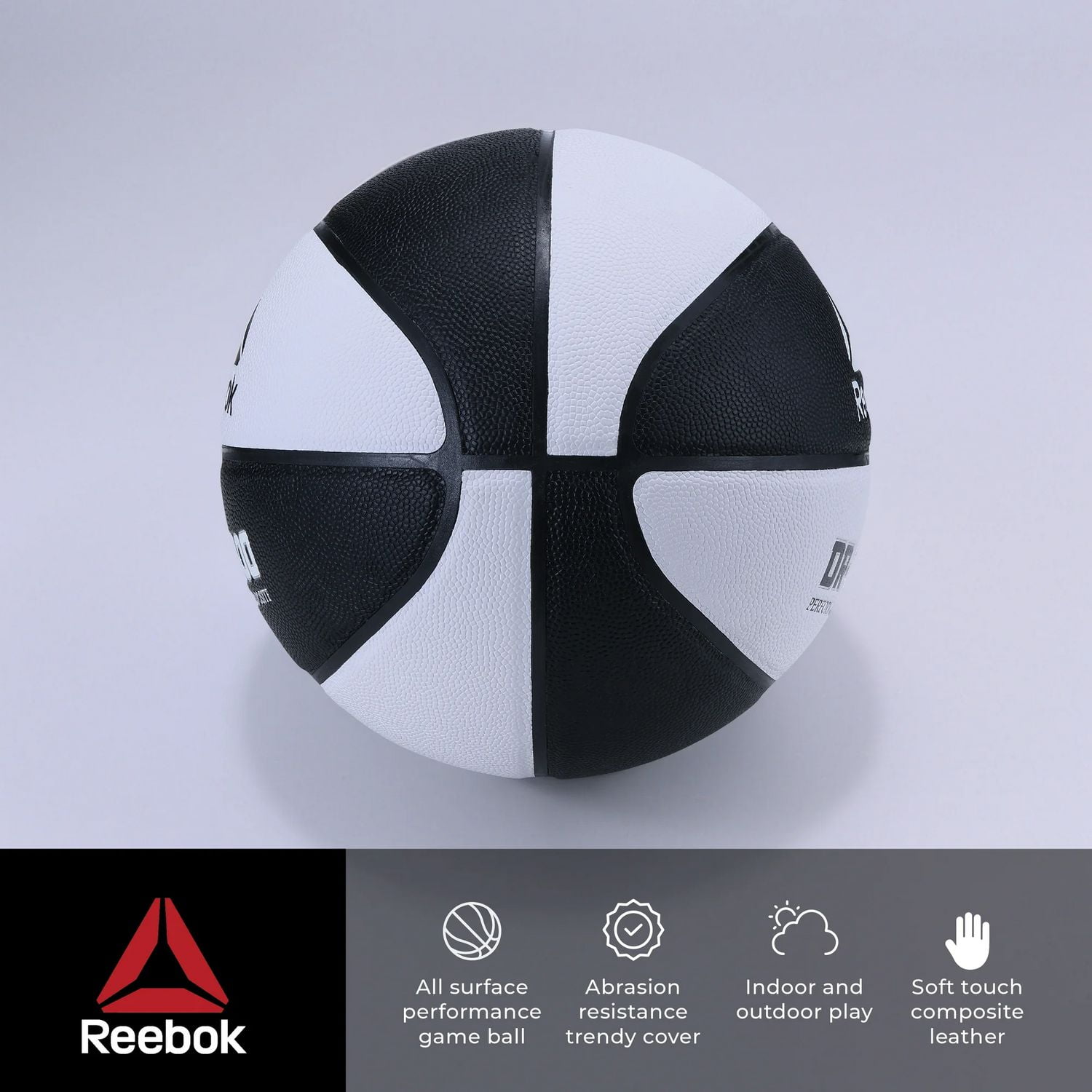 Ballon de basket-ball en composite Delta VR-2500 de Reebok