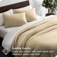 thumbnail image 2 of Bare Home Housse de Couette en Lin et Ensemble de Taies, 2 of 7