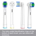 thumbnail image 4 of GENKENT Replacement Toothbrush Heads Compatible with Oral-B Braun, 20 Pcs Precision Clean Electric Toothbrush Heads Refill, 4 of 8