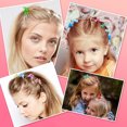 thumbnail image 4 of Amdohai 50 Pieces Butterfly Hair Clips Pastel Hair Clips Mini Cute Clips Hair Accessories for Hair 90s Girls Women with Box Package Matte Colors, 4 of 7