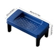 thumbnail image 3 of Wzzjkit Toilet Stool Squatting Poop Stool Bathroom Potty Step Stool Toilet Assistance Steps Step Stool Fits All Toilets Detachable Stackable, 3 of 6