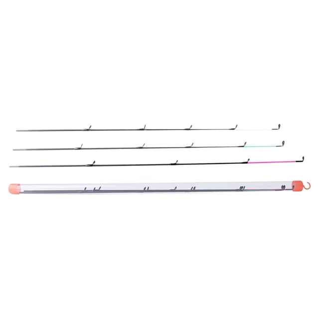 tamizeot 3x Canne à Carpe Demi-Radeau Canne à Extrémité Mangeoire en Fibre de Verre 072 Accessoires de Pêche Type Réparation de Canne à Pêche 4133 Carbone