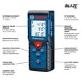 thumbnail image 2 of Bosch BLAZE Pro 165 Foot Handheld Digital Backlit Laser Measure Tool, 2 of 7