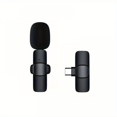 thumbnail image 1 of Professional Wireless Lavalier Microphone Plug & Play for iPhone iPad Android USB-C Phone Laptop Audio Video Recording Microphone for YouTube / TikTok / Interviews / Vlog Live Podcast, 1 of 9