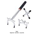 thumbnail image 4 of Pont de Queue Design Télescopique Support de Fourche Haute Billard en Acier Inoxydable Bâton de Piscine Réglable Rétractable Fournitures Sportives Fourche Basse/haute/croisée, 4 of 7