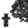 thumbnail image 1 of Unique Bargains 50 Pcs 10mm en Plastique Type de Retenue Rivet Fixation Pare-Chocs Pinces, 1 of 4