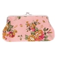 thumbnail image 1 of MasteelfCA Vintage Flower Wallet Lady Buckle Clutch Bag Rose Pattern Coin Purse for Woman, 1 of 5