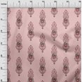 thumbnail image 3 of oneOone Cotton Poplin Light Pink Fabric Asian Floral Block Sewing Craft Projects Fabric Prints By Yard 42 Inch Wide, 3 of 4