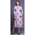 thumbnail image 2 of Bimba Kurta à Manches 3/4 Imprimée Kurti Droite Vêtements d'Été pour Femmes, 2 of 6