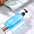 thumbnail image 3 of Transparent Plastic Pump Dispenser Bottles for Shampoo and Soap Refillable with Good Sealing No Leakage 5pcs, 3 of 8