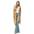 thumbnail image 1 of Womens Oversize Hand Beaded Fringed Sequin Evening Shawl Wrap, 1 of 5