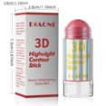 thumbnail image 3 of EGNMCR Blush The Brush Cream To Powder Blush Stick 2-in-1 Blush And Lip Makeup Stick Multi Functional Lazy Eye Shadow Powder Blusher A canmake, 3 of 4