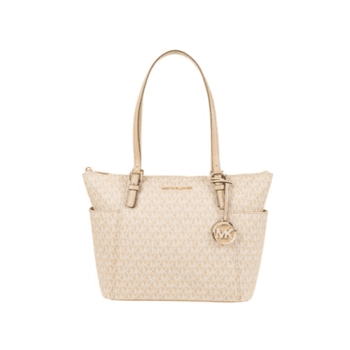 Michael Kors Jet Set Item East/West Top Zip Tote Camel One Size …