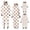 I#White, variant on TIMIFIS Family Christmas Pjs Matching Sets Toddler Kids Pajamas Boys/Girls Pajamas Christmas Holiday Onesie Sleepwear Jumpsuit Snowman Elks Santa Pajamas Outfit Home wear 9Month Pajamas
