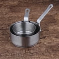thumbnail image 4 of Stainless Steel Small Sauce Soup Pan Cooking Pot Melting Pot 50ml Cookware, 4 of 8