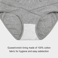 thumbnail image 2 of XZNGL Ladies Comfortable Prenatal Solid Color Large Size Abdominal Panties Low Waiste Underpants, 2 of 6