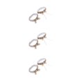 thumbnail image 1 of relayinert Beautiful Womens Lace Flower Leg Garter Belt Rings Exquisite and Charming Brown 33cm 3Set, 1 of 6