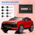 thumbnail image 4 of GloryStar 24V Dual Seat Chevrolet Blazer Electric Ride-On SUV for Kids, Officially Licensed Battery Car with Remote Control & Bluetooth Music, 4 of 8