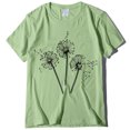 thumbnail image 4 of Birdeem Mode Femmes Été Manches Mi-Longues Chandail Uni Blouse Décontractée Hauts, 4 of 4