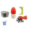 thumbnail image 1 of Crab Trap accessory kit, Crab trap rope,bait bag,Caliper,Harness,red white float., 1 of 1