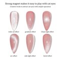 thumbnail image 3 of EGNMCR Nail Art Magnet Stick Nail Magnet Wand Nail Art Tool Nail Art Manicure Tool Magnet For Nails Nail Stamping Polish Valid Nail Magnet Tool Manicure DIY, 3 of 3
