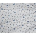 thumbnail image 4 of oneOone Tissu Polyester Lycra Feuilles & Fleurs Imprimé 1 Yard 56 Pouces de Large, 4 of 4