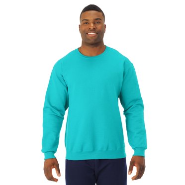 Jerzees Adult NuBlend Crew Neck Sweatshirt, 4X, Scuba Blue