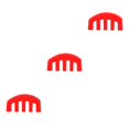 thumbnail image 2 of Decodeary Rubber Practice With Effortless Mute Device Installation red 3Set, 2 of 6