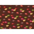thumbnail image 1 of Ahgly Company Machine Washable Indoor Rectangle Transitional Mahogany Brown Area Rugs, 3' x 5', 1 of 7