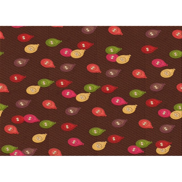 Ahgly Company Machine Washable Indoor Rectangle Transitional Mahogany Brown Area Rugs, 3' x 5'