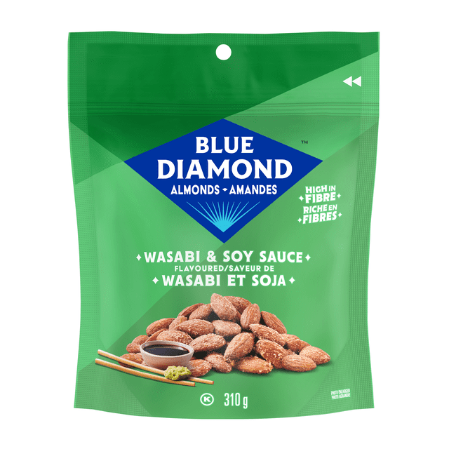 Blue Diamond Wasabi & Soy Sauce Almonds 310g