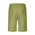 thumbnail image 4 of EOYWHK Big and Tall Linen Shorts for Men with Pockets,5" Inseam Summer Athletic Basketball Shorts,Quick Drying Breathable Elastic Waistband with Drawstring Pockets ,M-5XL, 4 of 5