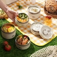 thumbnail image 3 of Renjiang Contenant à Lunch Thermique Portable pour Enfant et Adulte, Boîte à Lunch Bento Isolée pour Garder les Aliments au Chaud avec Sac, Contenant Alimentaire en Acier Inoxydable Étanche, Compatible Cuisinière à Induction et Micro-Ondes, 3 of 7