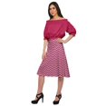 thumbnail image 2 of Moomaya Jupe Imprimée pour Femmes en Poly Spandex Tenue Décontractée Jupe d'Été pour Filles, 2 of 5