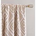 thumbnail image 3 of Swift Home Jacquard Clip Rod Pocket Single Window Panel, 3 of 3