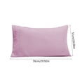 thumbnail image 3 of LSLJS Pillow Cases Pack Envelope Closure Soft Brushed Microfiber Fabric Shrinkage and Fade Resistants Pillow Covers 20x30 Inches, Envelope Pillowcase Pillow, 3 of 6
