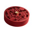 thumbnail image 2 of simhoa Divided Serving Tray with Lid Serving Bowl for Kitchen Chinese New Year Nuts Red, 2 of 8