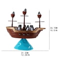 thumbnail image 4 of WLOELOEW AS shown Desktop Toys Interactive Board Game Pirate Party Game, 4 of 9