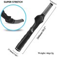 thumbnail image 3 of Golf Training Grip Right Handed Swing Grip Trainer Aid Tool for Men Club Accessories, Black Training grip 10PCS, 3 of 6
