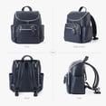 thumbnail image 2 of Hannah & Sophia Ready to Roam Diaper Bag Set, Moonmist Blue, 2 of 9