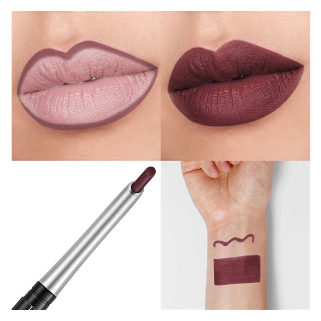 Waterproof Professional Lipliner Makeup Waterproof Lip Liner Pencil 17 Colors , Color Lipstick