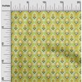 thumbnail image 1 of oneOone Cotton Silk Fabric Damask Ikat Decor Fabric Printed BTY 42 Inch Wide, 1 of 4