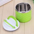thumbnail image 4 of Layer Stainless Steel Thermo Thermal Insulated Lunch Box Bento Food Container With Handle, 4 of 8