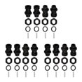 thumbnail image 1 of relayinert 4Pcs 17mm Wheel Hub Adapter Conversion Extension Seamless Fitment Black 31mm 3Set, 1 of 6