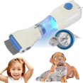 thumbnail image 1 of Electric Vacuum Head Lice Nit Comb Brush Pet Dog Flea Filter Remover Treatment, 1 of 1