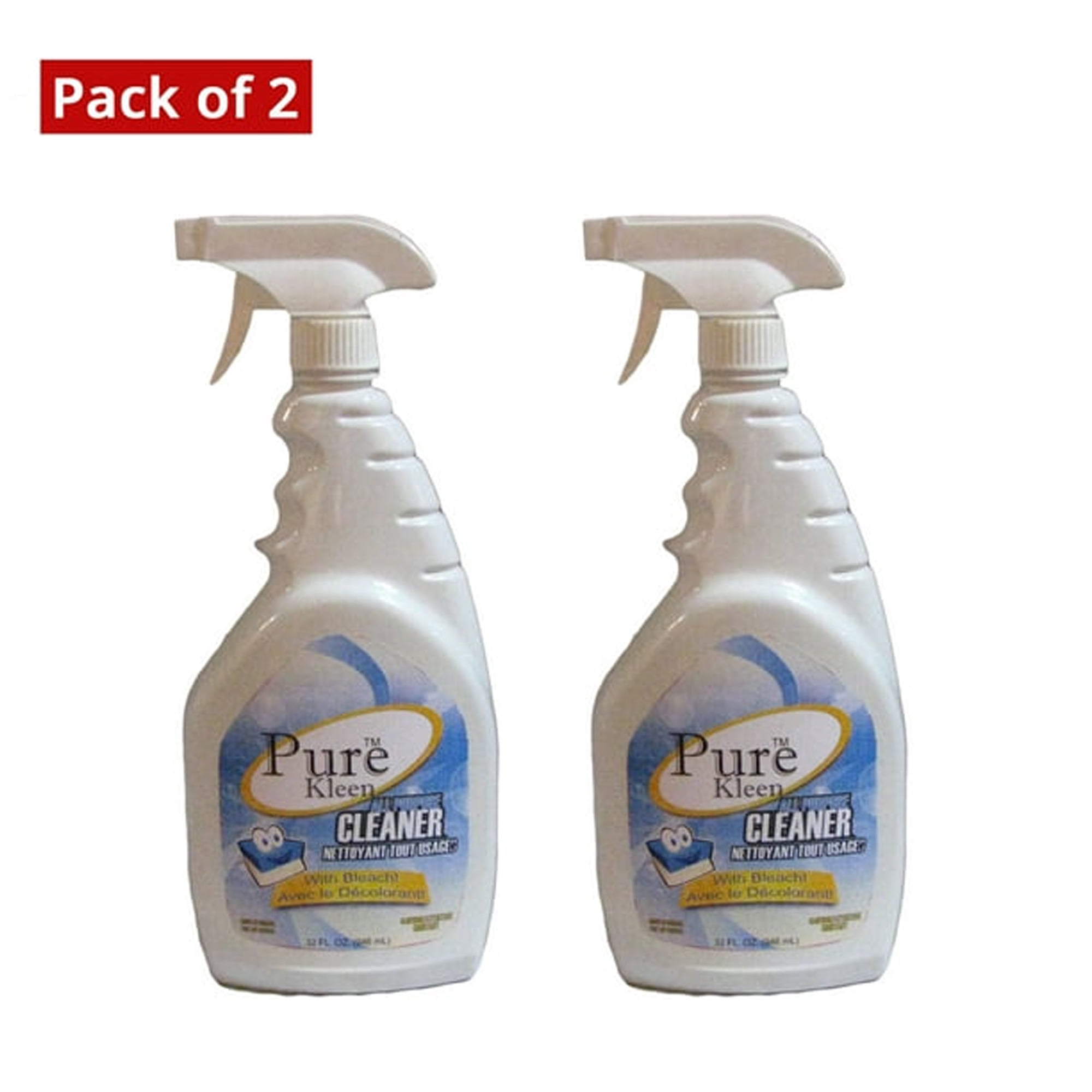 Pure Kleen All Purpose Clr W/Bleach 946 Ml Pack of 2