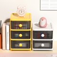 thumbnail image 4 of Storage Box Dust-proof Buckles Design  Dresser Jewelry Pens Makeup Holder, 4 of 5