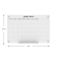 thumbnail image 2 of Audio-Visual Direct Ensemble Calendrier en Verre - 60 x 90 cm - (Magnétique, Ultra Blanc), 2 of 7